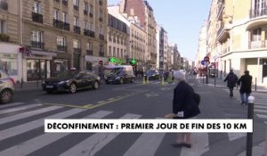 Les Parisiens profitent du premier jour de fin de restriction des 10km