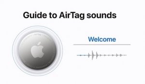 Apprenez à connaître les sons AirTag — Apple Support