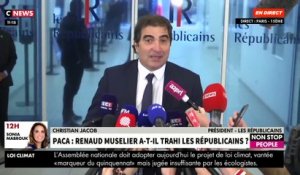 Régionales - Le président LR Christian Jacob s'exprime: "On n'est pas dans un sujet d'exclusion" de Renaud Muselier