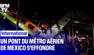 Un pont du métro aérien de Mexico s'effondre et fait au moins 23 morts