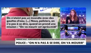 Perrine Sallé : «On ne se cache plus de cette haine anti-flics»