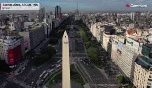 L'Obélisque de Buenos Aires fait peau neuve avec un an de retard