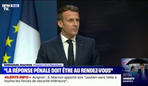 Emmanuel Macron: "C'est une réalité de dire qu'il y a de la violence dans notre société et qu'elle enfle"
