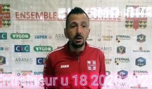 Le nouveau responsable des jeunes U14 U20