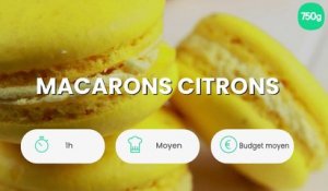 Macarons citrons