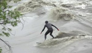 Reportage - Du surf sur la rivière de l'Isère !