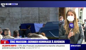 Avignon: un dernier hommage va être rendu au brigadier Éric Masson sur le parvis de l'hôtel de ville