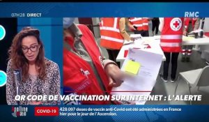 #Magnien, la chronique des réseaux sociaux : QR Code de vaccination sur Internet, l'alerte - 14/05