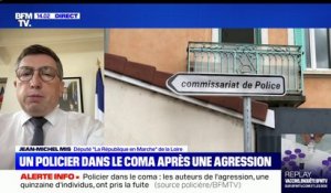 Policier dans le coma: un député LREM de la Loire dénonce une "violence banalisée" et s'inquiète d'un "point de non-retour"