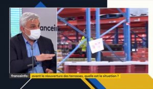 Réouverture des terrasses : "Il faut être présent pour soutenir les professionnels", plaide le PDG de France Boissons
