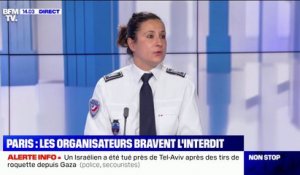 Manifestation pro-palestinienne interdite à Paris: 4200 policiers et gendarmes sont mobilisés