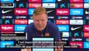 37e j. - Koeman croit toujours au titre