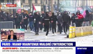 Manifestation pro-Palestine à Paris: des heurts pendant la dispersion - 15/05