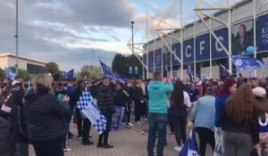 FA Cup - À Leicester, les fans fêtent la 1ère Coupe de leur histoire