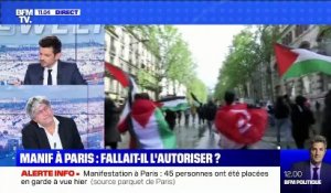 Manifestation pro-Palestine : des échauffourées  à Paris - 16/05