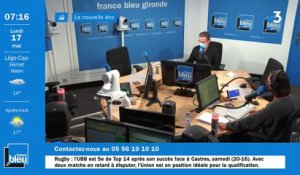 17/05/2021 - La matinale de France Bleu Gironde