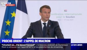 Gaza: Emmanuel Macron a demandé au gouvernement israélien des précisions sur "les conditions et les objectifs de la frappe" qui a touché des locaux de médias