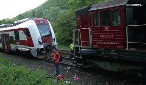 Des dizaines de blessés dans un accident de train en Slovaquie
