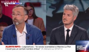 Robert Ménard sur les incidents au Stade de France: " Je suis sidéré (...) Gérald Darmanin est aveugle"