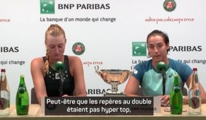 Roland-Garros - Garcia et Mladenovic : "On a senti la confiance monter"