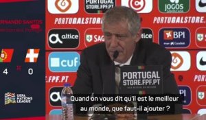 Portugal - Santos : "Je ne suis plus surpris par les performances de Cristiano Ronaldo"