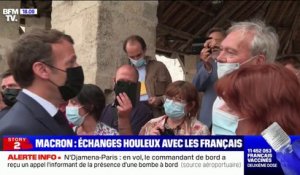 L'échange houleux d'Emmanuel Macron avec un habitant dans le Lot