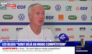 Didier Deschamps sur le retour de Karim Benzema: "Il rentre naturellement dans un groupe de joueurs qu'il connaît"