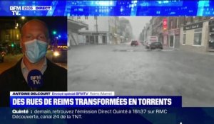 Orages à Reims: les pompiers sont intervenus une centaine de fois