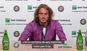 Roland-Garros - Tsitsipas "surpris" par le forfait de Federer