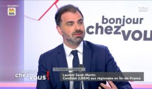 Régionales en Ile-de-France : « J’y vais pour la première place », assure Laurent Saint-Martin