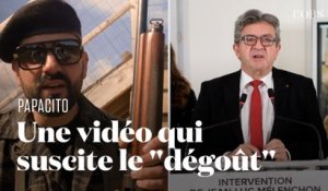 Jean-Luc Mélenchon dénonce la vidéo du youtubeur Papacito simulant un meurtre d'électeur LFI