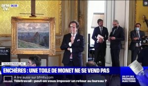 Une toile de Monet ne trouve pas d'acquéreur aux enchères