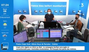 08/06/2021 - La matinale de France Bleu Belfort Montbéliard