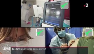 Epidémie de Covid-19 : la France passe au vert