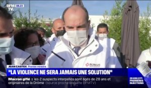 Jean Castex: "La violence ne sera jamais une solution"