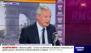 Bruno Le Maire: "La consommation redémarre fort en France, c'est un très bon signal"