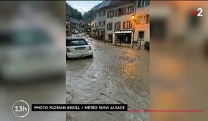 Orages : le Haut-Rhin sous l'eau après des pluies diluviennes