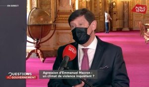 gifle à Emmanuel Macron:"la démocratie est à un tournant ", pour Patrick Kanner