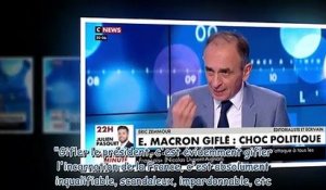 Emmanuel Macron giflé - la position intenable d'Eric Zemmour