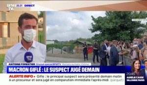 Macron giflé: le principal suspect sera jugé en comparution immédiate ce jeudi