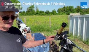 Eclipse du 10 juin 2021 / Observatoire_Charles_Fehrenbach_a_Prisch