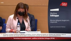 Terrorisme et renseignement : audition de Marlène Schiappa