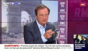 Michel-Édouard Leclerc: "La marchandisation de la vaccination nourrirait le sentiment complotiste"