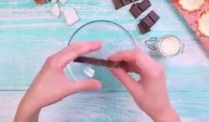 Mini bouchées coco-chocolat
