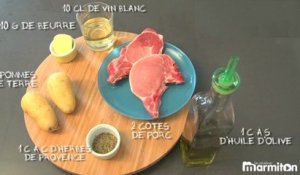 Recette : côtes de porc à la vapeur