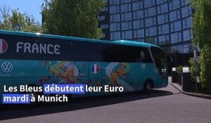 Euro-2020: les Bleus à Munich à la veille de leur match contre l'Allemagne
