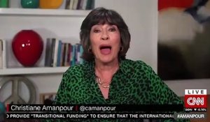 La journaliste star de CNN, Christiane Amanpour, annonce à l'antenne être touchée d'un cancer des ovaires et entamer pour quelques mois une chimiothérapie