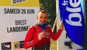 Tour de France 2021 : reconnaissance de la Fosse aux Loups pour l'arrivée de la 1re étape