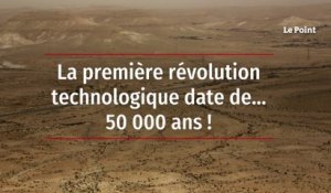 La première révolution technologique date de… 50 000 ans !