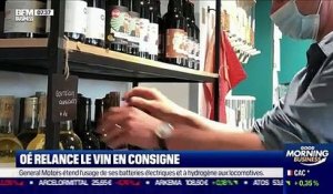 Impact : Oé relance le vin en consigne, par Marie Valognes - 16/06